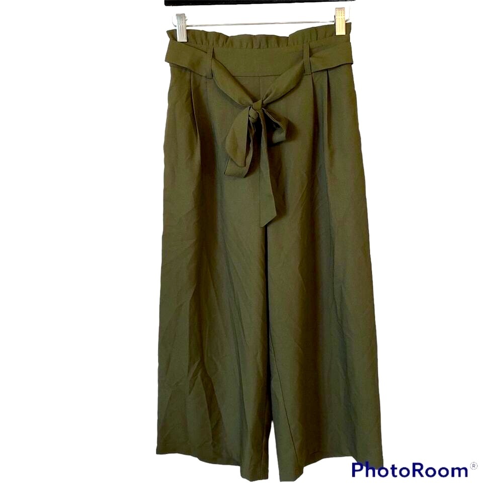 Forever 21 Olive Wide Leg Pants